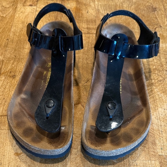 Birkenstock Black and Brown Sandals - Picture 1 of 5